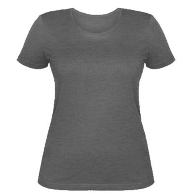 Цвет Темно-серый, Женские футболки - PrintSalon