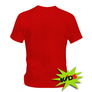 Колір Червоний, Дитячі футболки - PrintSalon