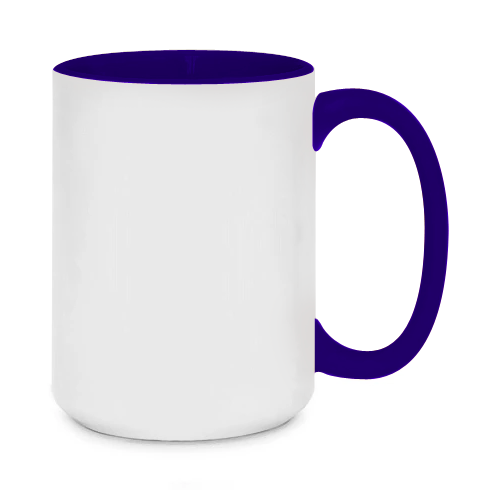 Чашка двухцветная 420ml Cтарая эмблема Гриффиндор