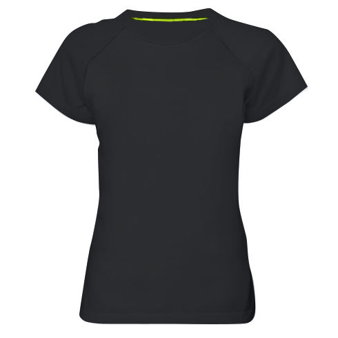 Женская футболка для спорта Спасибо тебе боже что я не москаль