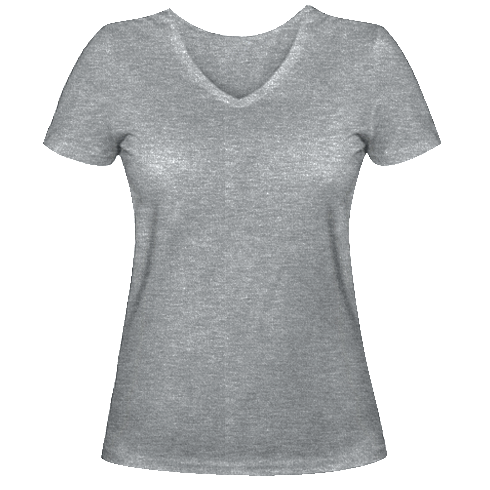 Жіноча футболка з V-подібним вирізом Cuphead
