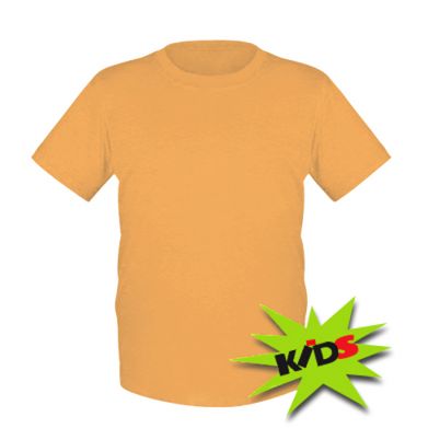 Цвет Оранжевый, Детские футболки - PrintSalon