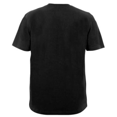 Цвет Черный, Мужские футболки с V-образным вырезом - PrintSalon