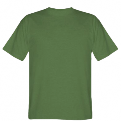 Цвет Оливковый, Мужские футболки - PrintSalon