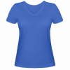 Женская футболка с V-образным вырезом Миньон Хитман