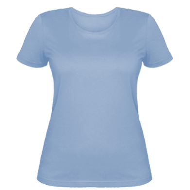 Цвет Бледно-голубой, Женские футболки - PrintSalon