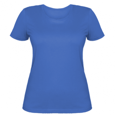 Цвет Синий, Женские футболки - PrintSalon
