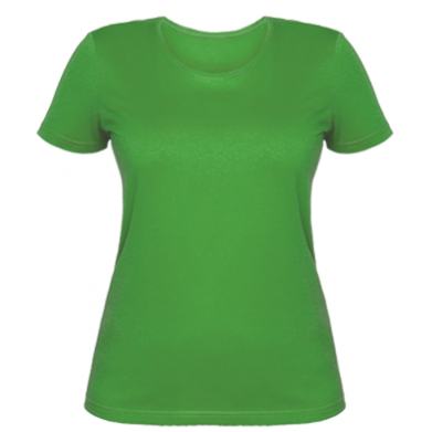 Цвет Зеленый, Женские футболки - PrintSalon