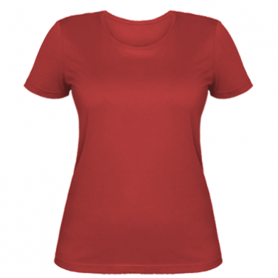 Цвет Красный, Женские футболки - PrintSalon