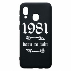 Чехол для Samsung A40 1981 Born to win