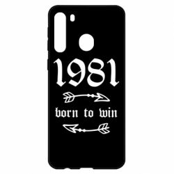 Чехол для Samsung A21 1981 Born to win
