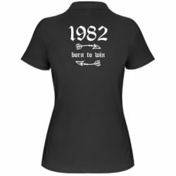 Женское поло 1982 Born to win - PrintSalon