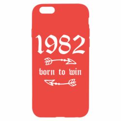 Чехол для iPhone 6/6S 1982 Born to win - PrintSalon