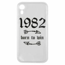 Чехол для iPhone XR 1982 Born to win - PrintSalon
