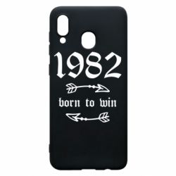 Чехол для Samsung A30 1982 Born to win - PrintSalon