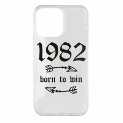 Чехол для iPhone 14 Pro Max 1982 Born to win - PrintSalon