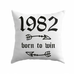 Подушка 1982 Born to win-PrintSalon Подушка 1982 Born to win