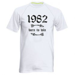 Мужская футболка для спорта 1982 Born to win