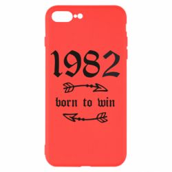 Чехол для iPhone 7 Plus 1982 Born to win - PrintSalon