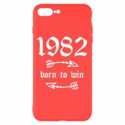 Чехол для iPhone 8 Plus 1982 Born to win - PrintSalon