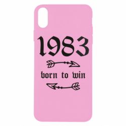 Чохол для iPhone X/Xs 1983 Born to win - PrintSalon