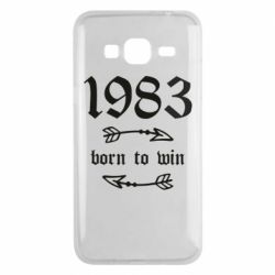 Чехол для Samsung J3 2016 1983 Born to win-PrintSalon Чехол для Samsung J3 2016 1983 Born to win