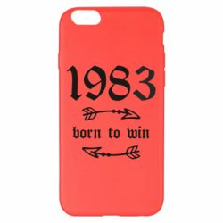 Чохол для iPhone 6 Plus/6S Plus 1983 Born to win - PrintSalon