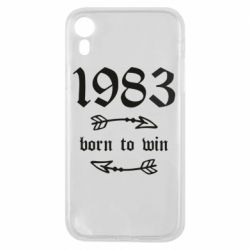 Чохол для iPhone XR 1983 Born to win - PrintSalon