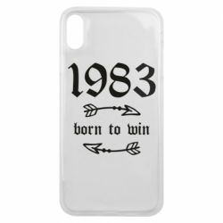 Чохол для iPhone Xs Max 1983 Born to win - PrintSalon