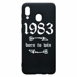 Чохол для Samsung A30 1983 Born to win - PrintSalon