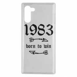 Чохол для Samsung Note 10 1983 Born to win - PrintSalon