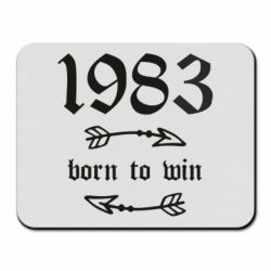 Килимок для миші 1983 Born to win - PrintSalon
