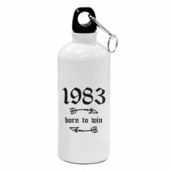 Фляга 1983 Born to win - PrintSalon