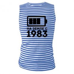 Майка-тельняшка 1983 - PrintSalon