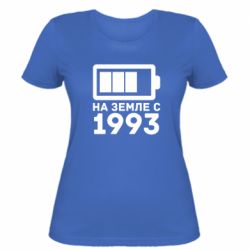 Женская футболка 1993 - PrintSalon