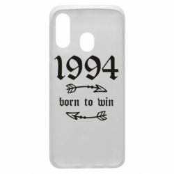 Чехол для Samsung A40 1994 Born to win - PrintSalon