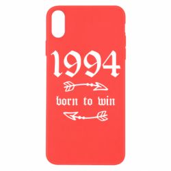 Чехол для iPhone X/Xs 1994 Born to win - PrintSalon