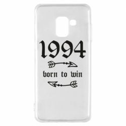 Чехол для Samsung A8 2018 1994 Born to win - PrintSalon