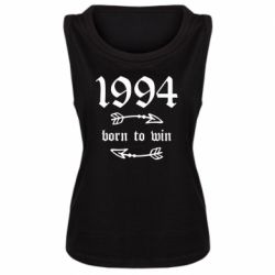 Женская майка 1994 Born to win - PrintSalon