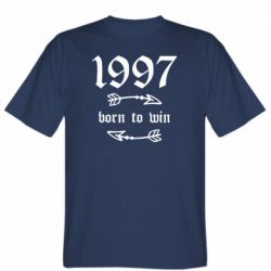 Чоловіча футболка Stedman 1997 Born to win - PrintSalon