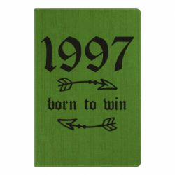 Блокнот 1997 Born to win - PrintSalon