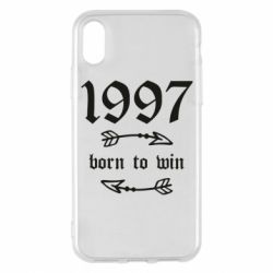 Чохол для iPhone X/Xs 1997 Born to win - PrintSalon