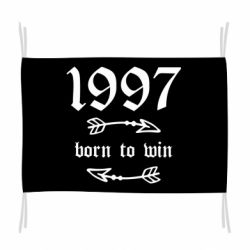 Прапор 1997 Born to win - PrintSalon