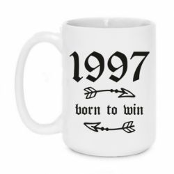 Чашка 420ml 1997 Born to win - PrintSalon