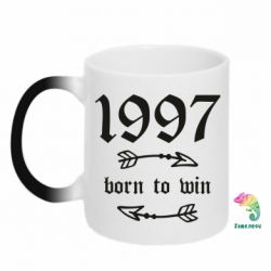 Чашка-хамелеон 1997 Born to win - PrintSalon