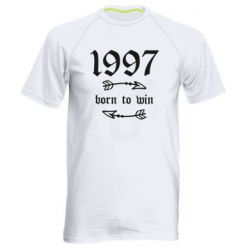 Мужская футболка для спорта 1997 Born to win