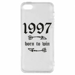 Чохол для iphone 5/5S/SE 1997 Born to win - PrintSalon