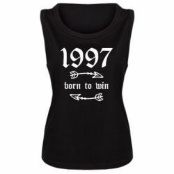 Майка жіноча 1997 Born to win - PrintSalon