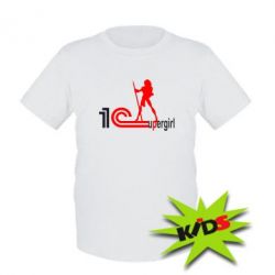 Детская футболка 1Cupergirl - PrintSalon