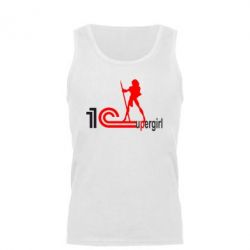 Мужская майка 1Cupergirl - PrintSalon